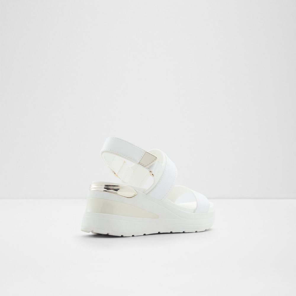 White Aldo Jennerena Wedge sandal - Wedge heel | 426175-ZLQ