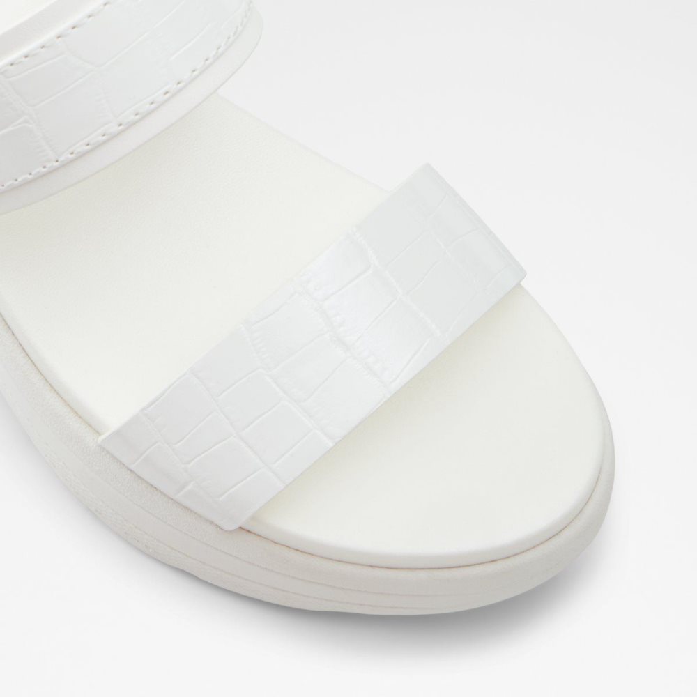 White Aldo Jennerena Wedge sandal - Wedge heel | 426175-ZLQ