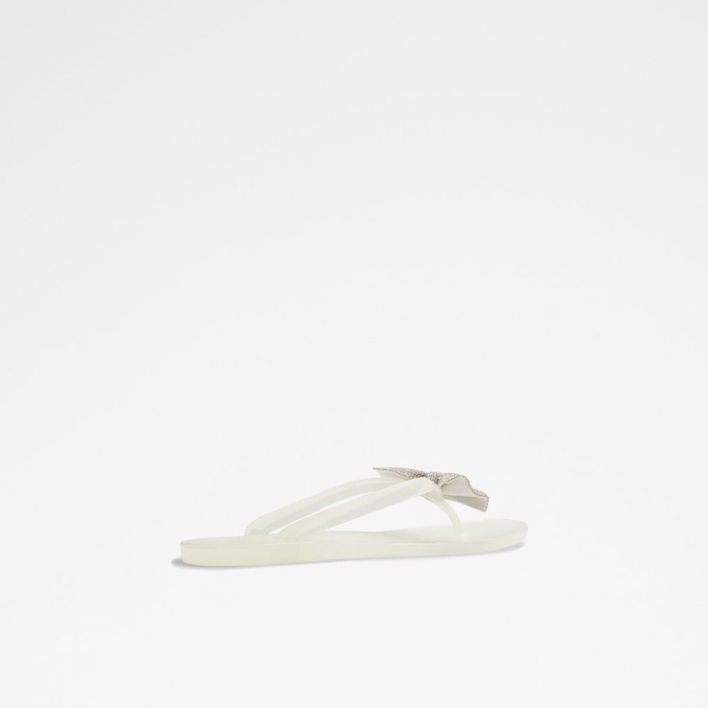 White Aldo Kahala Flat sandal | 275039-GTO