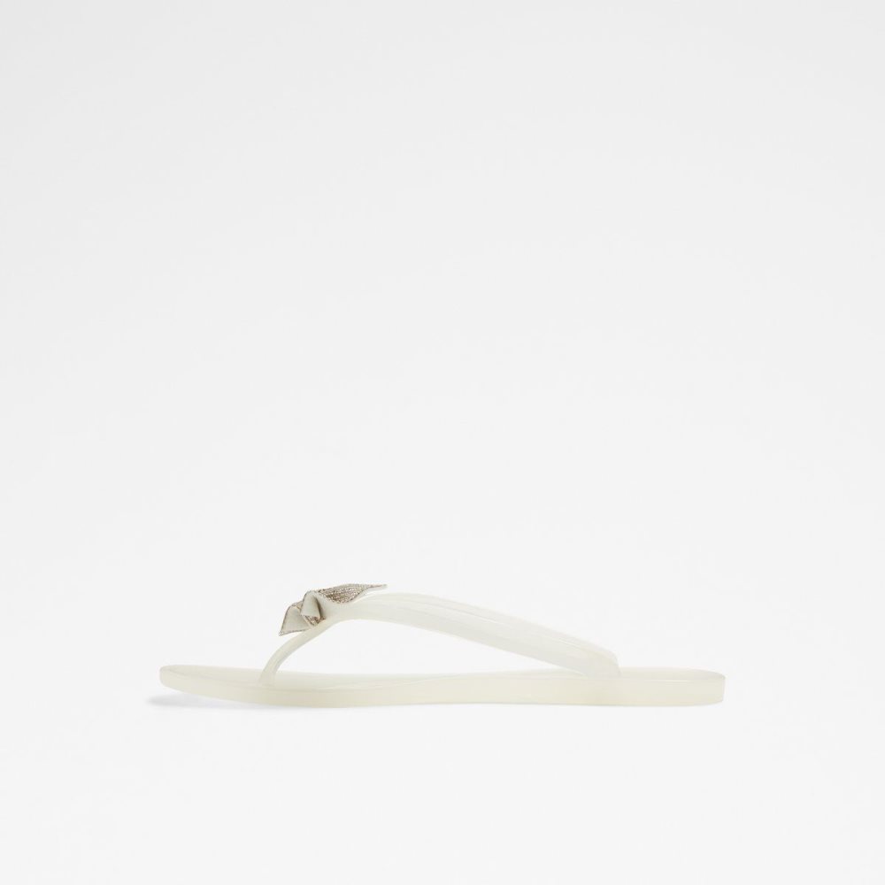 White Aldo Kahala Flat sandal | 275039-GTO