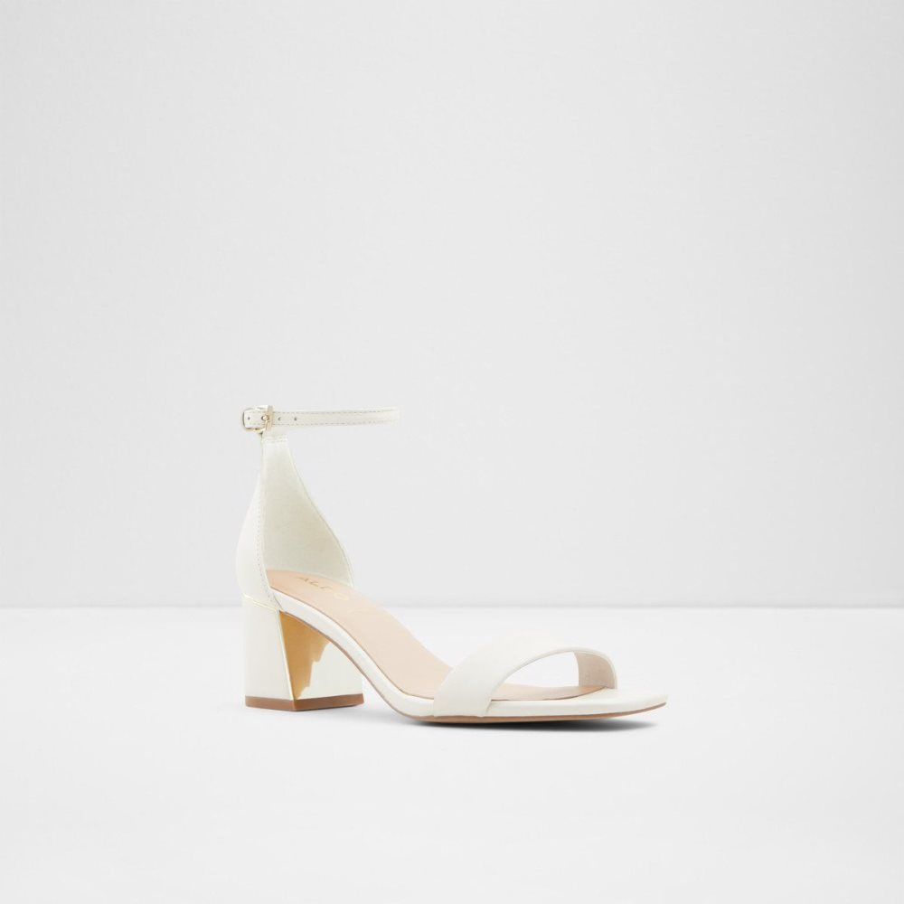 White Aldo Kedeaviel High heel sandal | 473028-RVQ