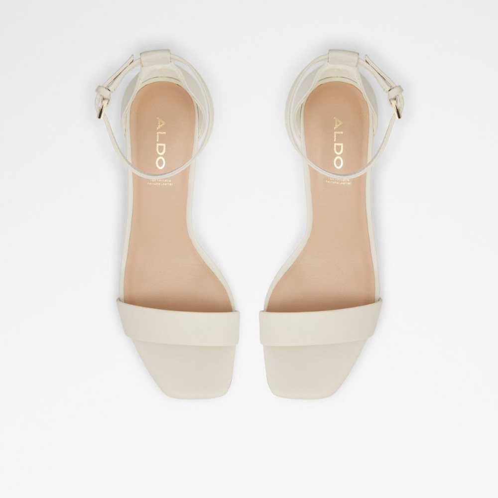 White Aldo Kedeaviel High heel sandal | 473028-RVQ