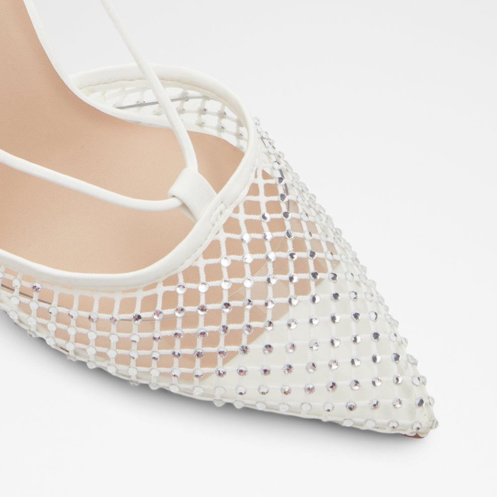 White Aldo Ladanten Strappy heeled shoe | 130625-TMX