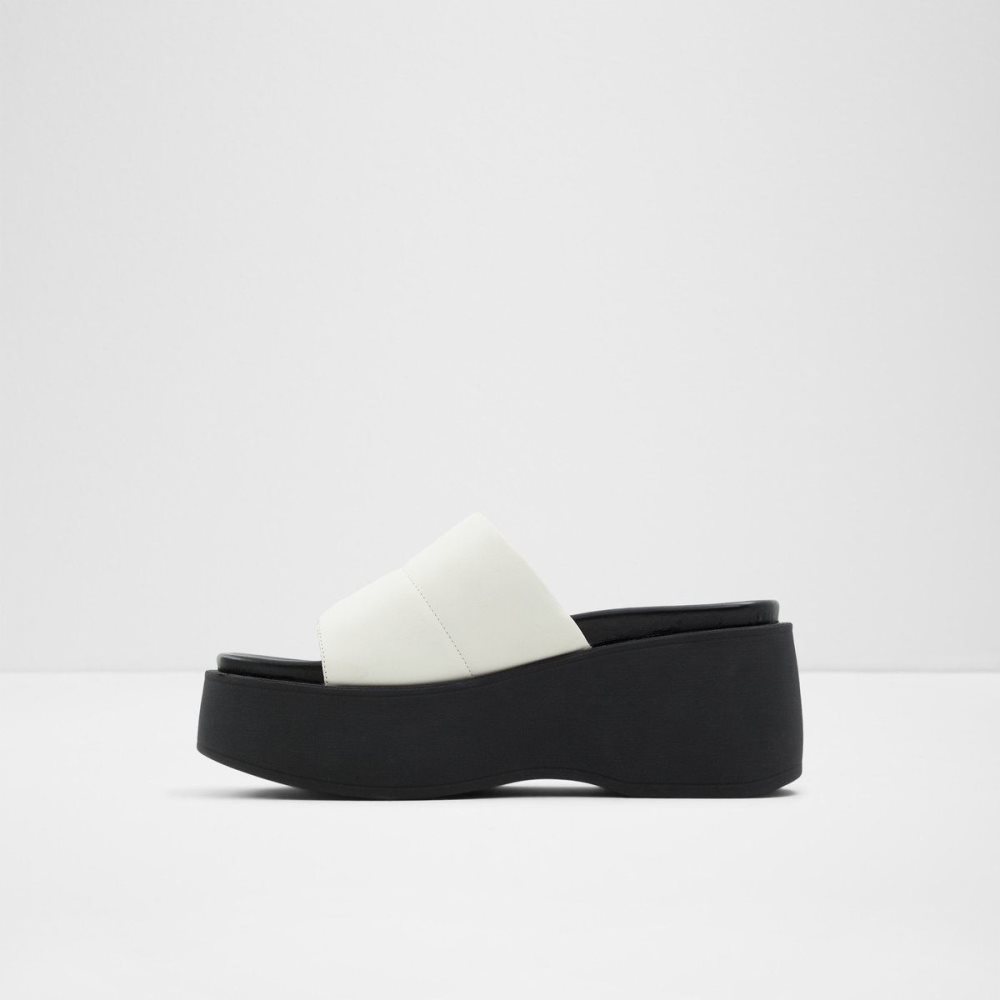 White Aldo Libby Wedge sandal - Wedge heel | 419608-UNS