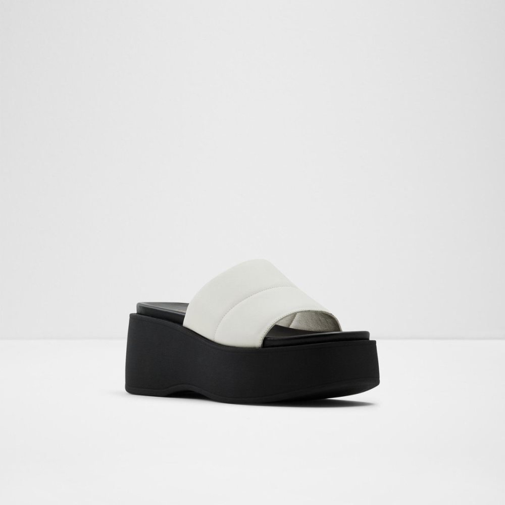 White Aldo Libby Wedge sandal - Wedge heel | 419608-UNS