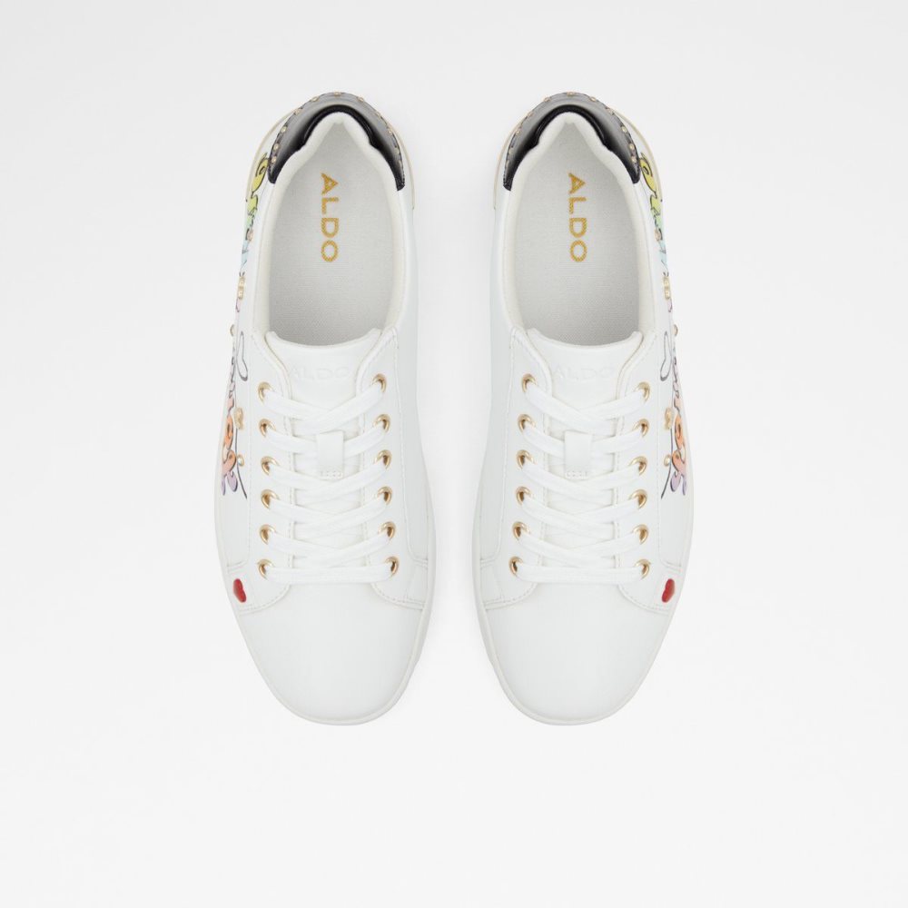 White Aldo Lovemore Low top sneaker | 162375-DIW