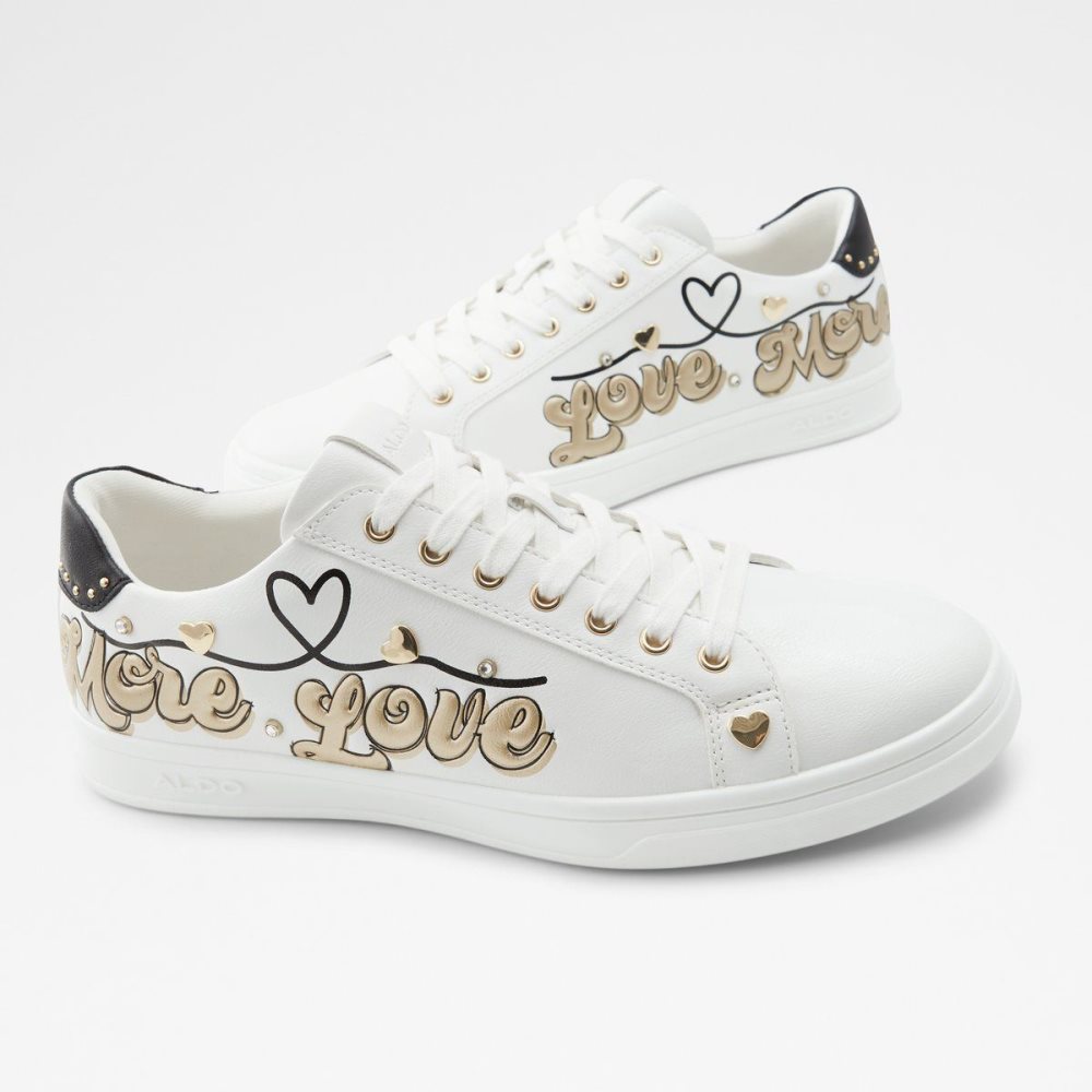 White Aldo Lovewalk Low top sneaker | 804527-GVZ