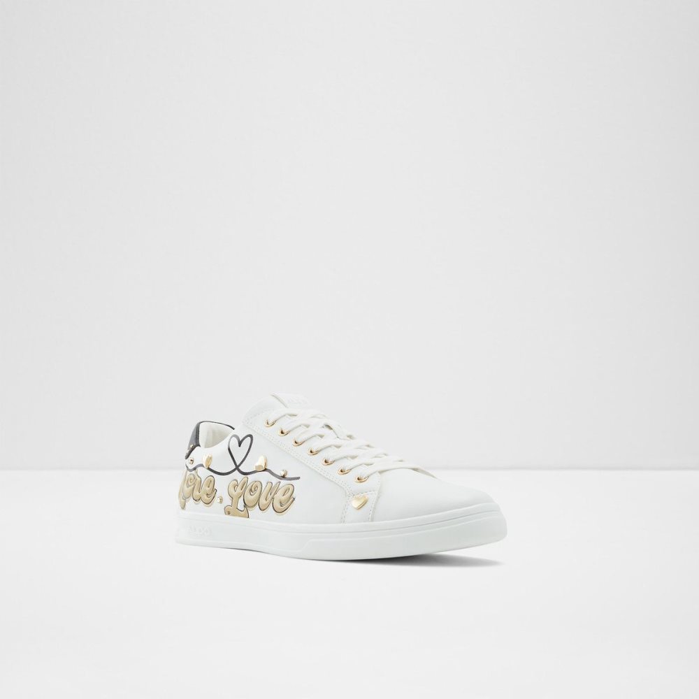 White Aldo Lovewalk Low top sneaker | 804527-GVZ