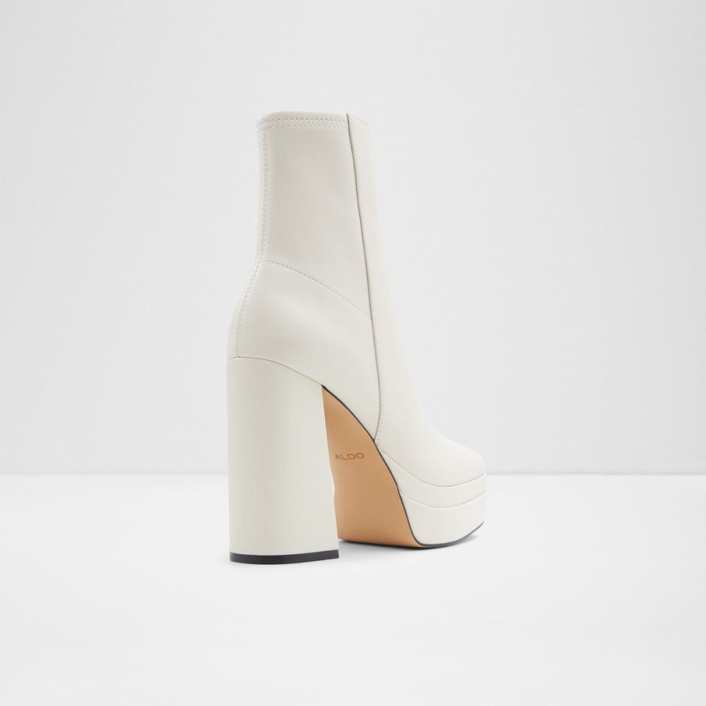 White Aldo Mabel Platform ankle boot - Plateforme | 563072-JUK