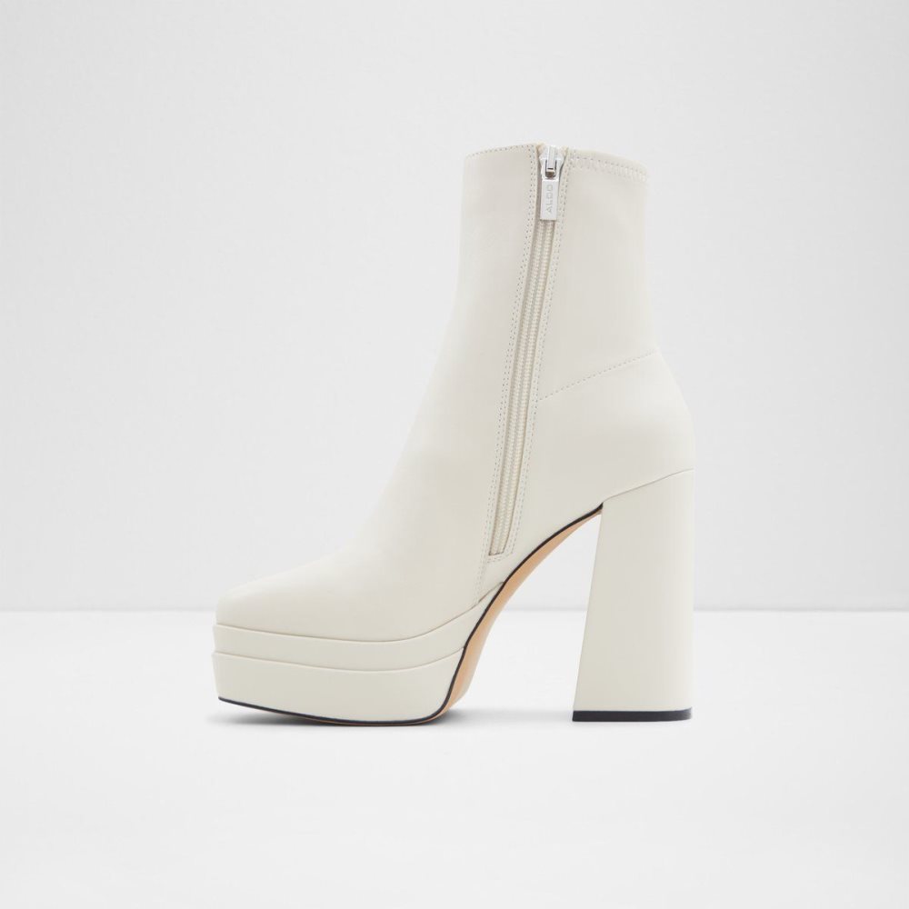 White Aldo Mabel Platform ankle boot - Plateforme | 563072-JUK