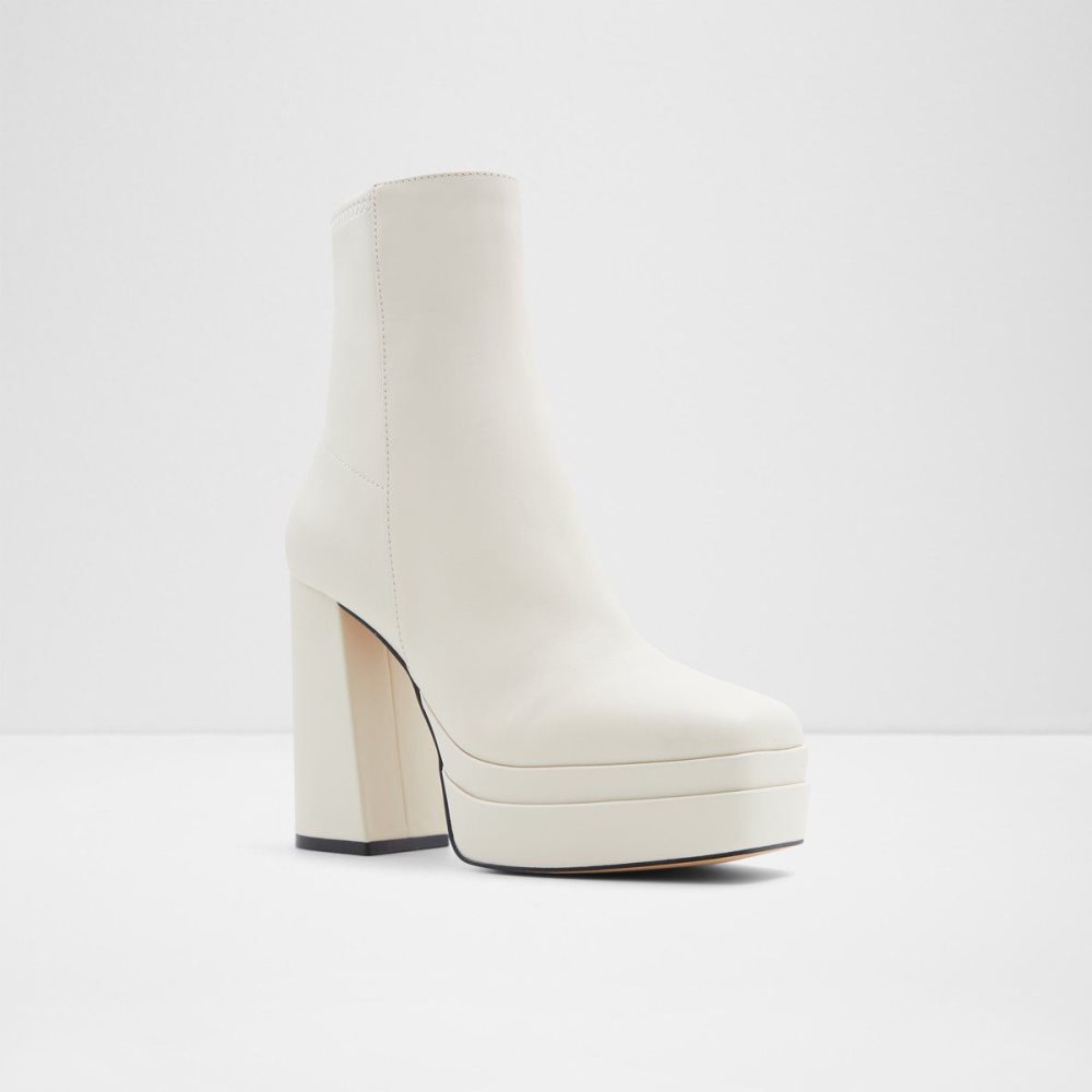 White Aldo Mabel Platform ankle boot - Plateforme | 563072-JUK