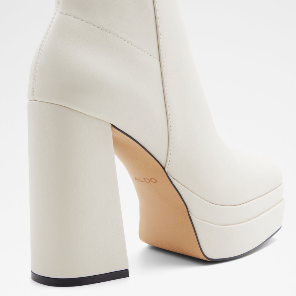 White Aldo Mabel Platform ankle boot - Plateforme | 563072-JUK