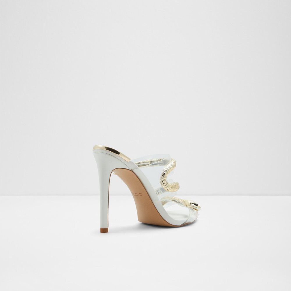 White Aldo Najash Strappy heeled sandal - Stiletto heel | 749165-XNU