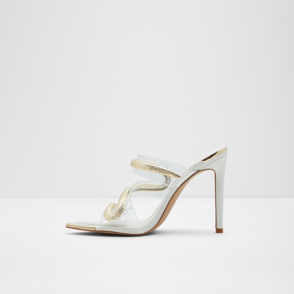 White Aldo Najash Strappy heeled sandal - Stiletto heel | 749165-XNU