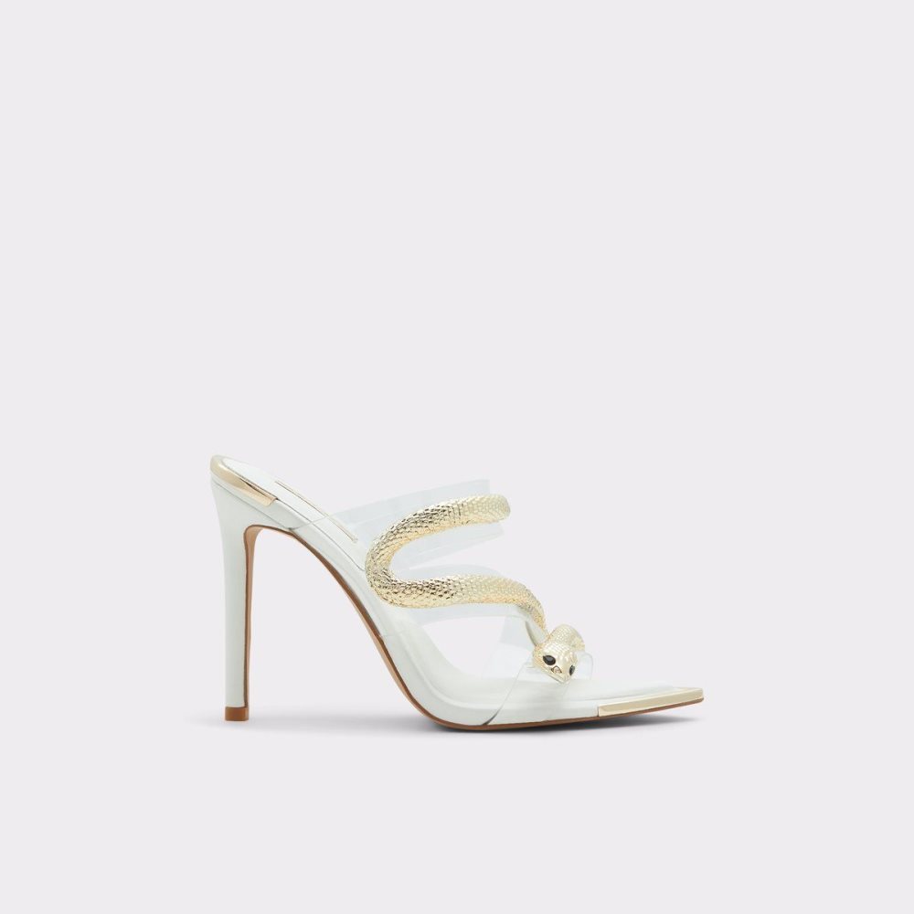 White Aldo Najash Strappy heeled sandal - Stiletto heel | 749165-XNU