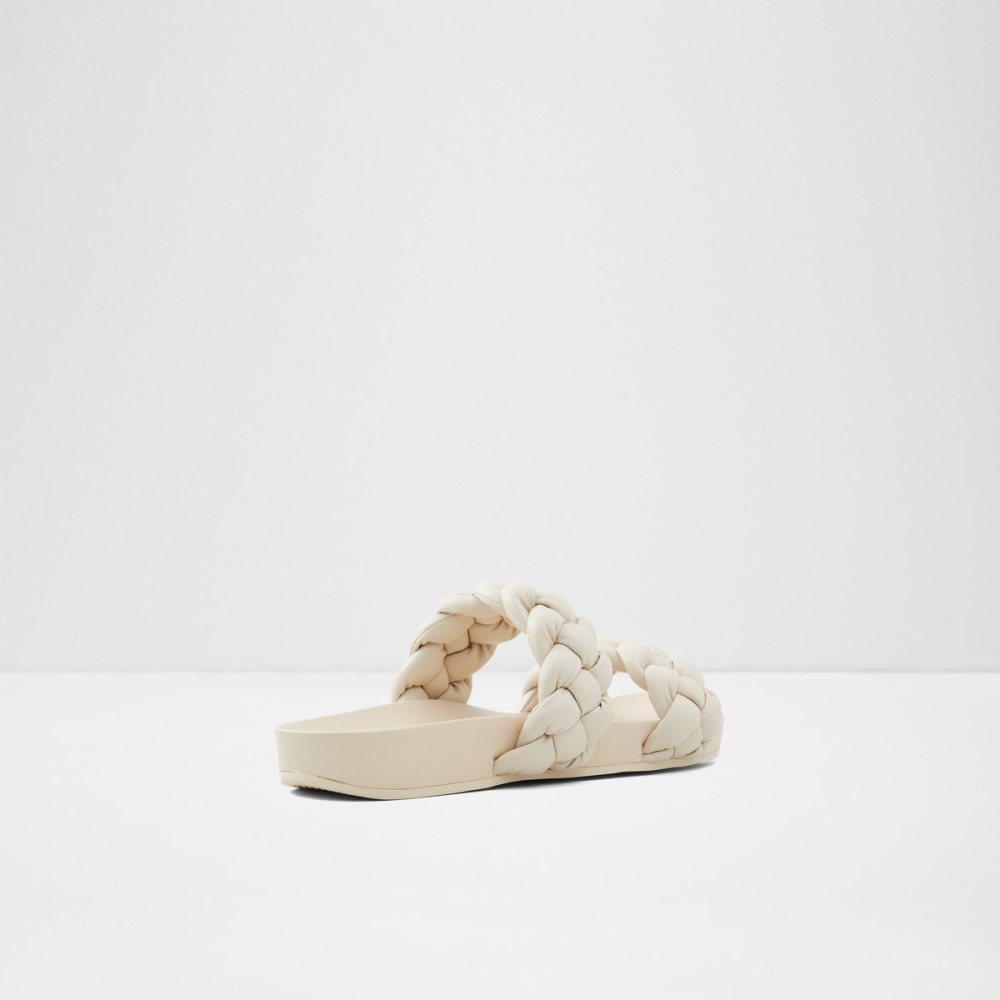 White Aldo Oaka Slide sandal | 970316-SOX