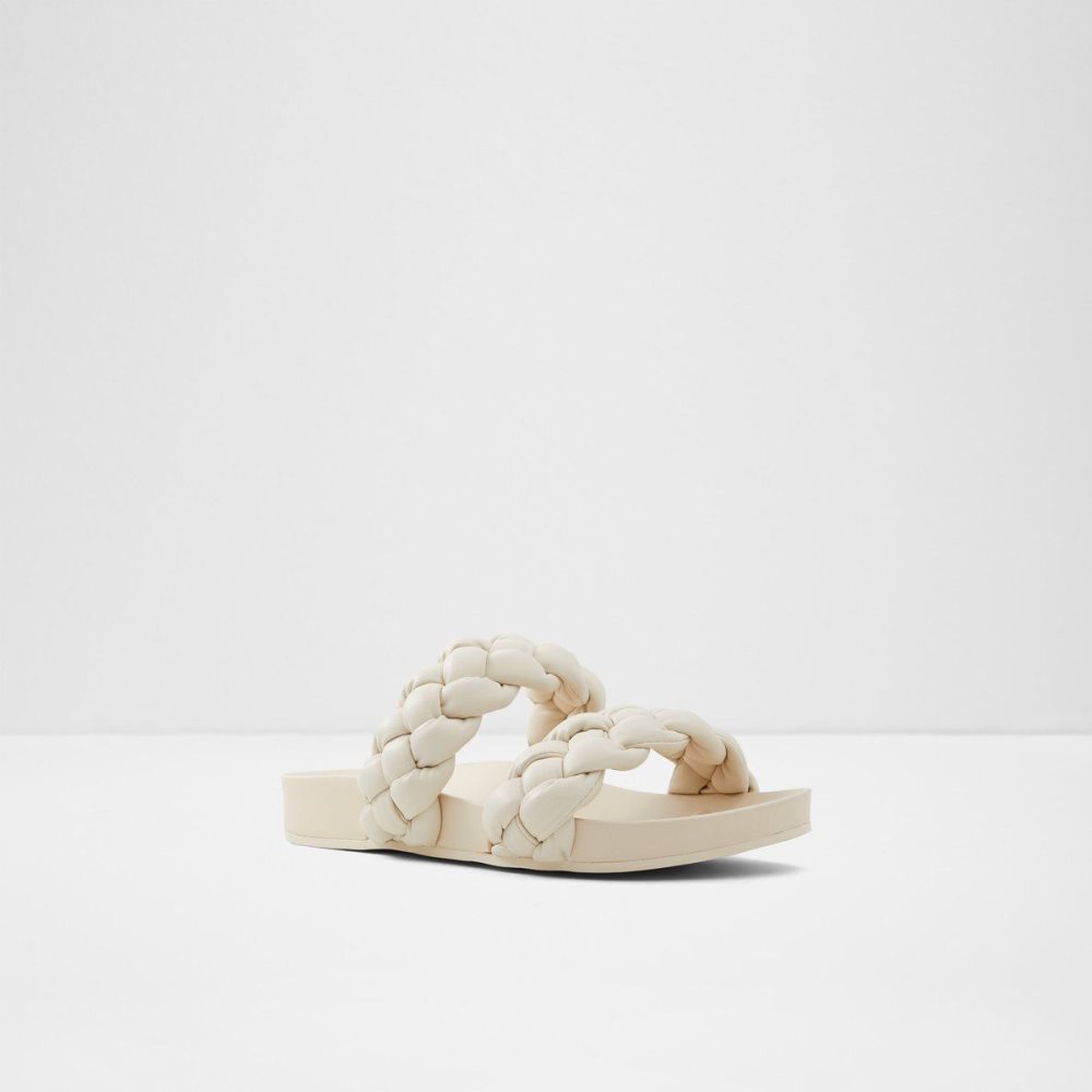 White Aldo Oaka Slide sandal | 970316-SOX