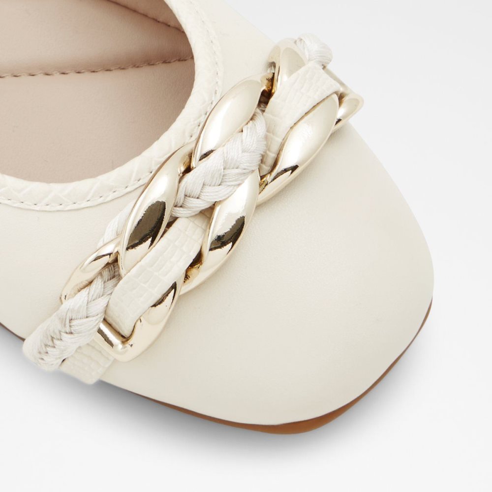 White Aldo Ocalirin Ballerina | 361748-EHG