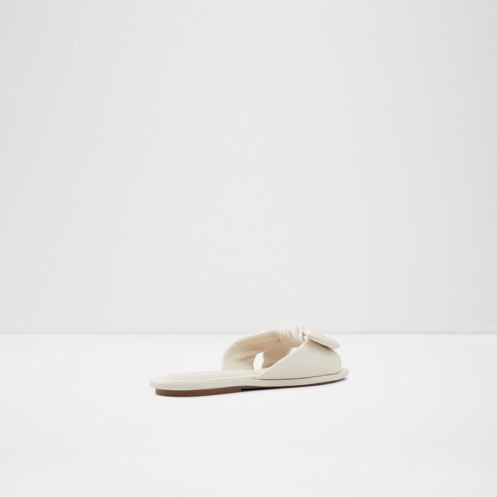 White Aldo Peony Slide sandal | 529673-ANG