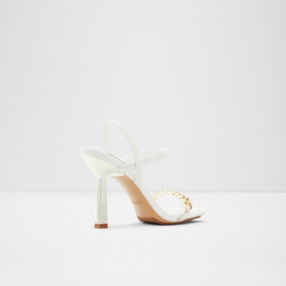 White Aldo Riccheza Strappy high heel sandal - Stiletto heel | 416730-CBS