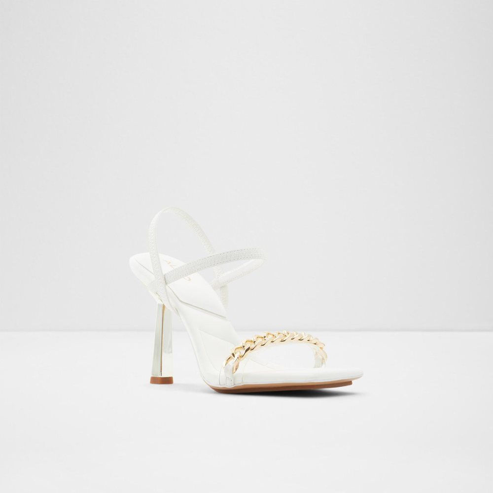 White Aldo Riccheza Strappy high heel sandal - Stiletto heel | 416730-CBS