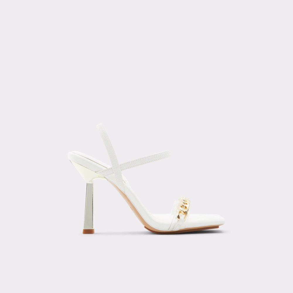 White Aldo Riccheza Strappy high heel sandal - Stiletto heel | 416730-CBS