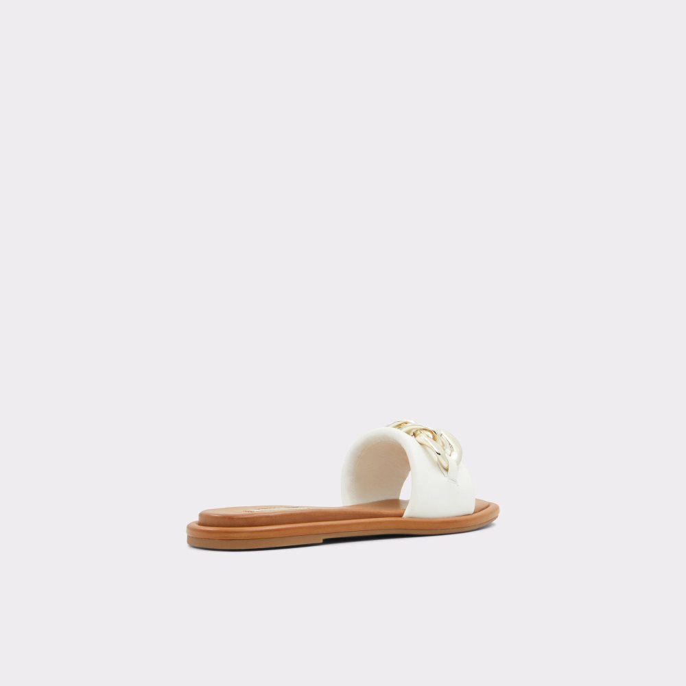 White Aldo Sydling Slide sandal | 903658-CUX