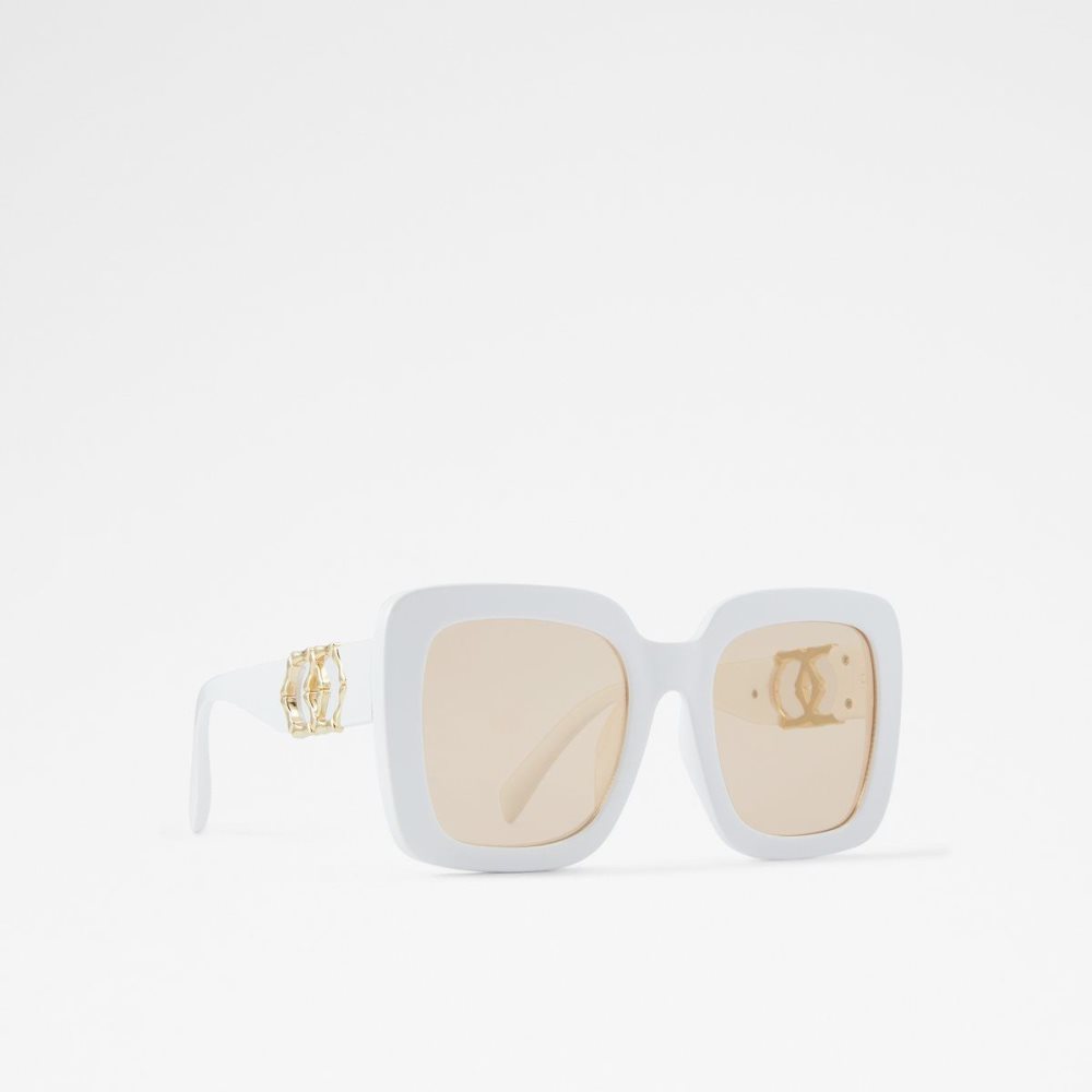 White Aldo Thalin Sunglasses | 521930-KZE