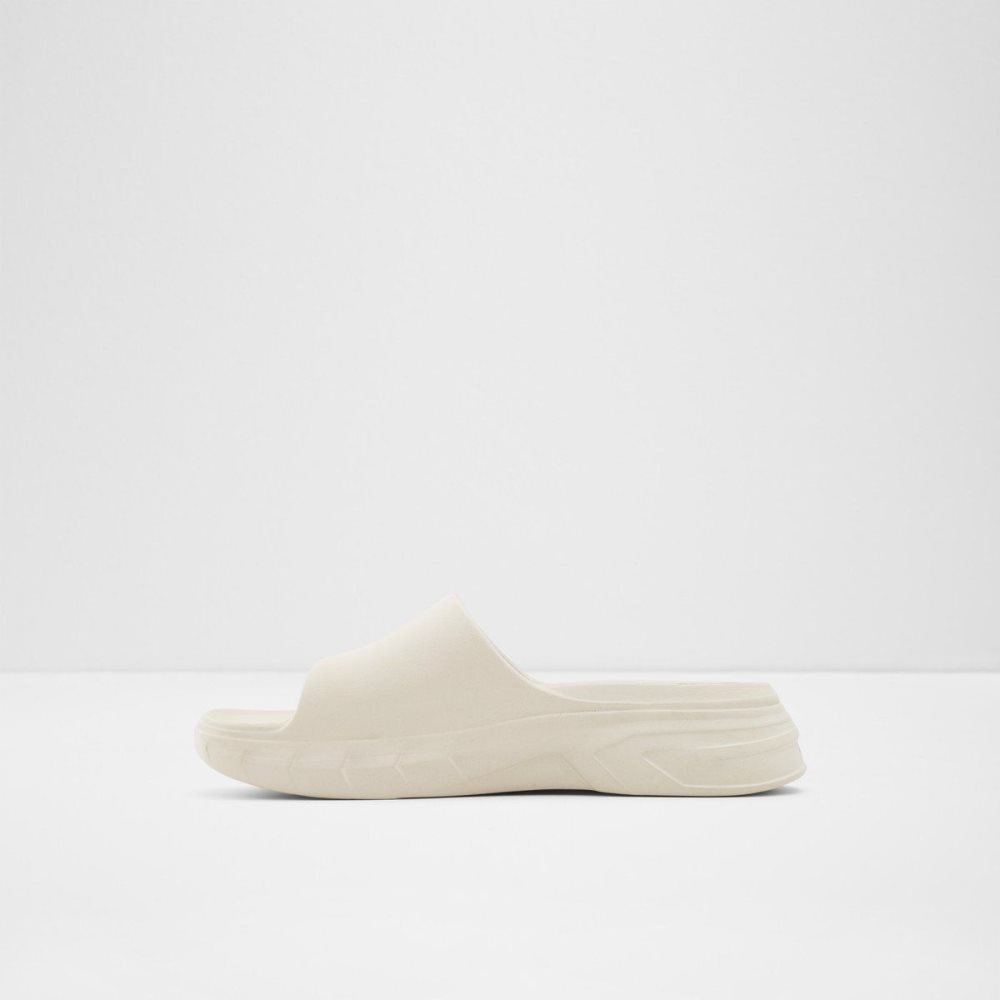 White Aldo Yassi Slide sandal | 358046-SWT