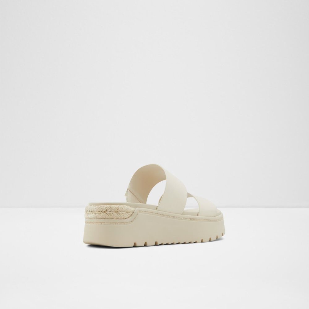 White Aldo Zendey Slide sandal - Flatform | 218736-DHE