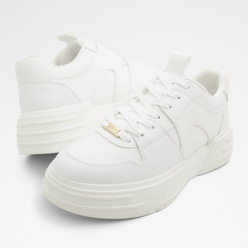 White Aldo Zeus Low top sneaker - Lug sole | 532970-LGA